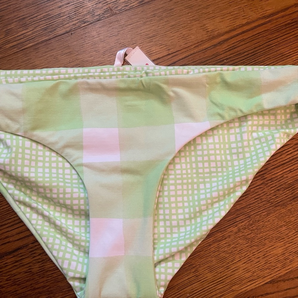 Solid And Tripped Bikini Bottom The Ellereversibl… - image 3